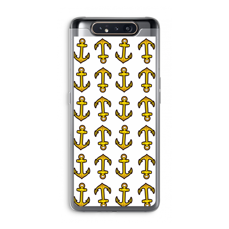 Musketon Anchor: Samsung Galaxy A80 Transparant Hoesje