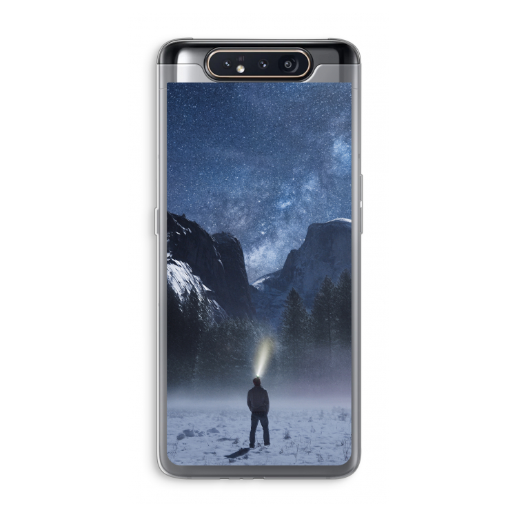 Wanderlust: Samsung Galaxy A80 Transparant Hoesje