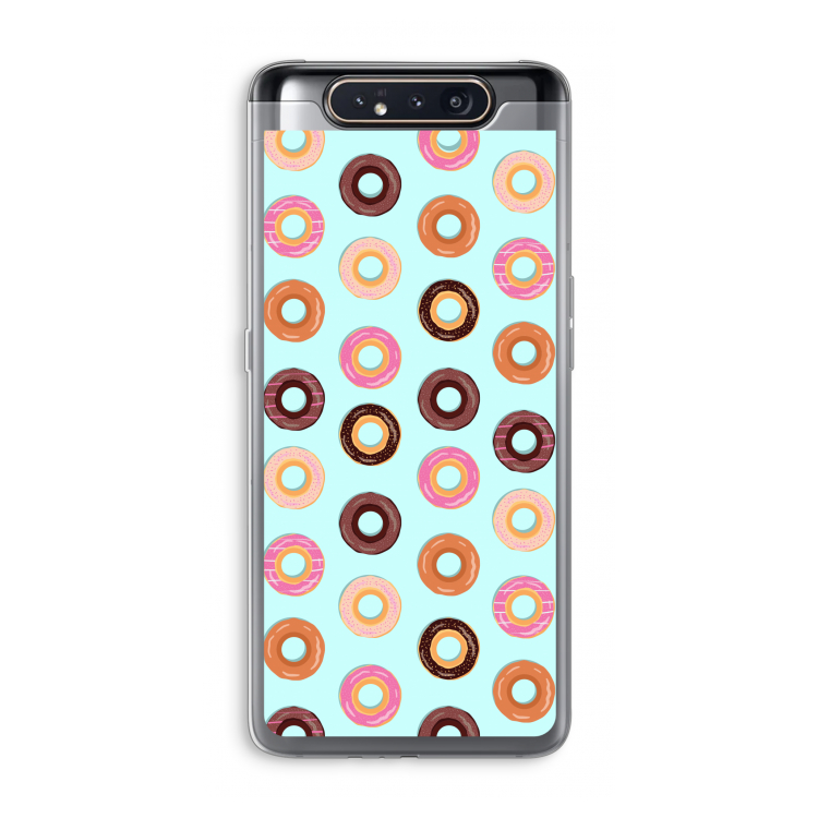 Donuts: Samsung Galaxy A80 Transparant Hoesje