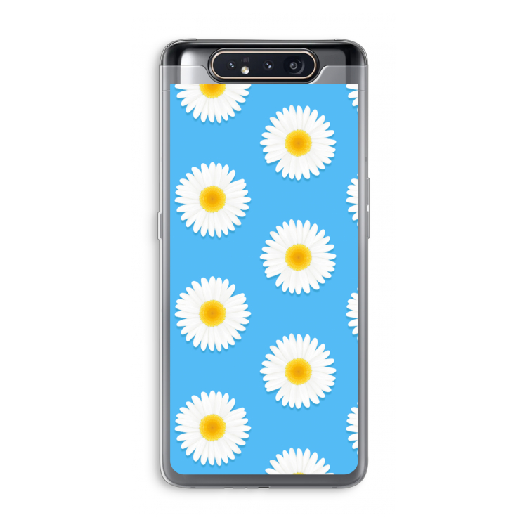 Margrietjes: Samsung Galaxy A80 Transparant Hoesje