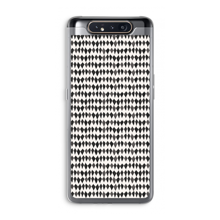 Crazy shapes: Samsung Galaxy A80 Transparant Hoesje