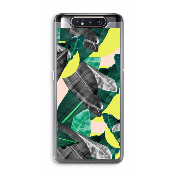 Fantasie jungle: Samsung Galaxy A80 Transparant Hoesje