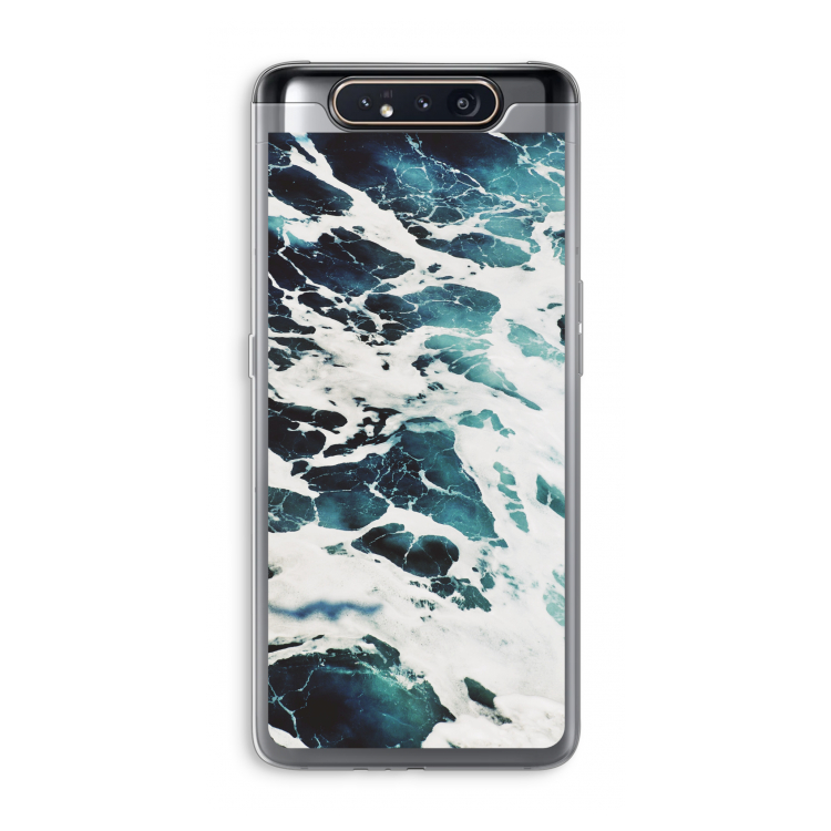 Golven: Samsung Galaxy A80 Transparant Hoesje