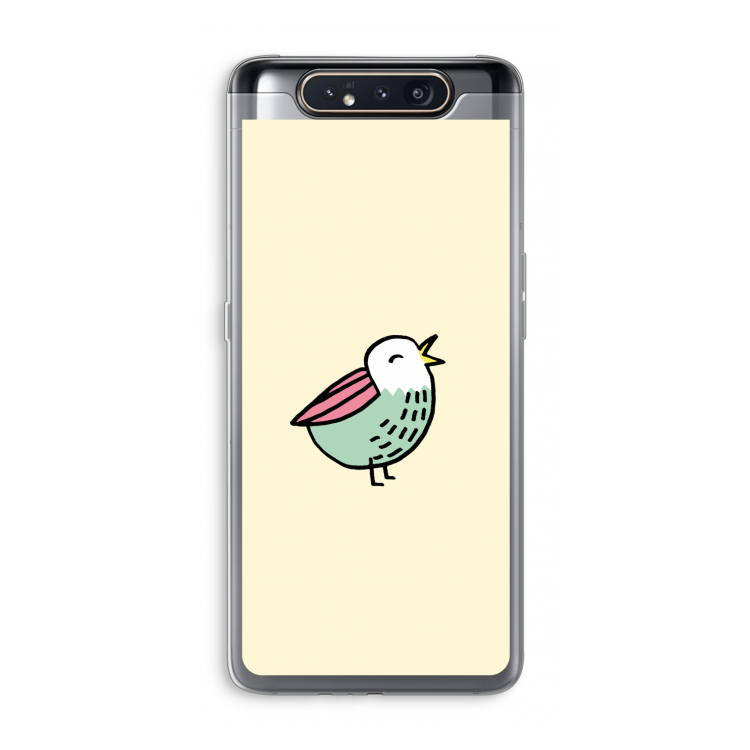 Birdy: Samsung Galaxy A80 Transparant Hoesje
