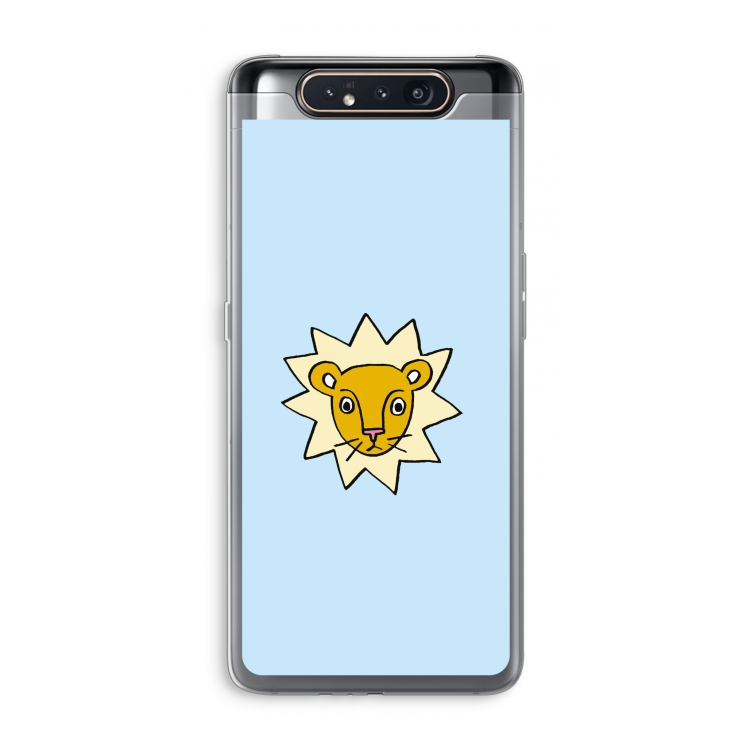 Kleine leeuw: Samsung Galaxy A80 Transparant Hoesje