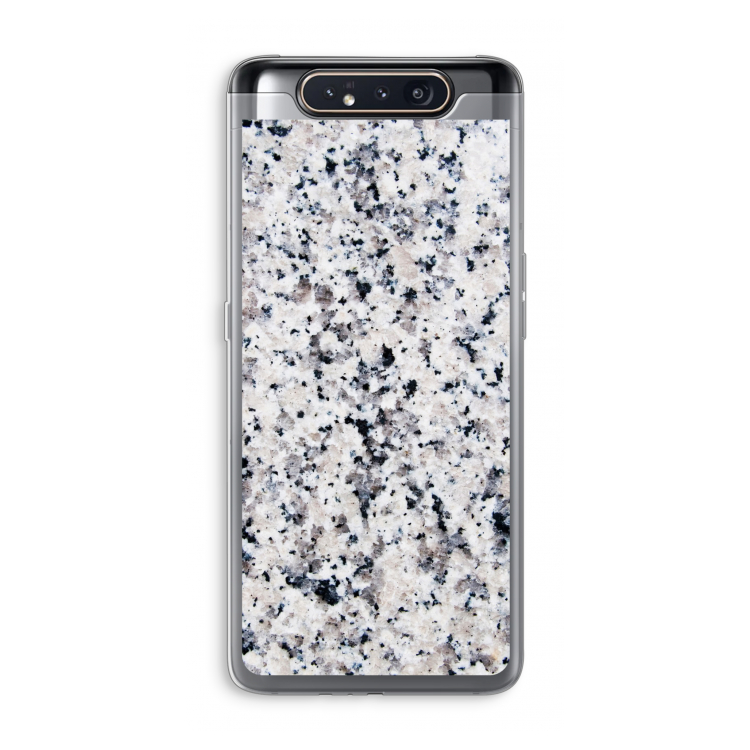 Gespikkelde marmer: Samsung Galaxy A80 Transparant Hoesje