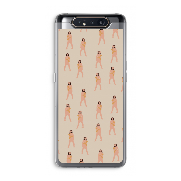 You're so golden: Samsung Galaxy A80 Transparant Hoesje