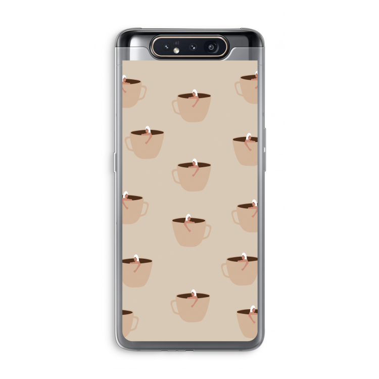Morning coffee: Samsung Galaxy A80 Transparant Hoesje