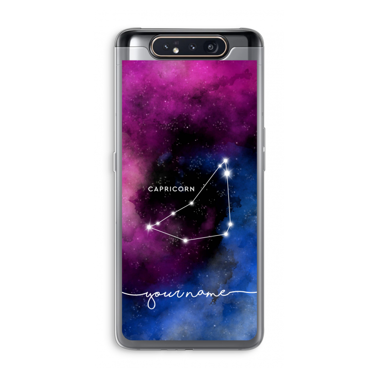 Sterrenbeeld - Donker: Samsung Galaxy A80 Transparant Hoesje