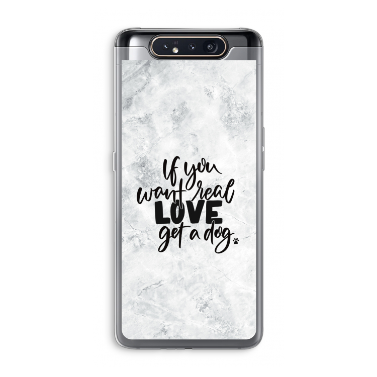 Partner in crime: Samsung Galaxy A80 Transparant Hoesje
