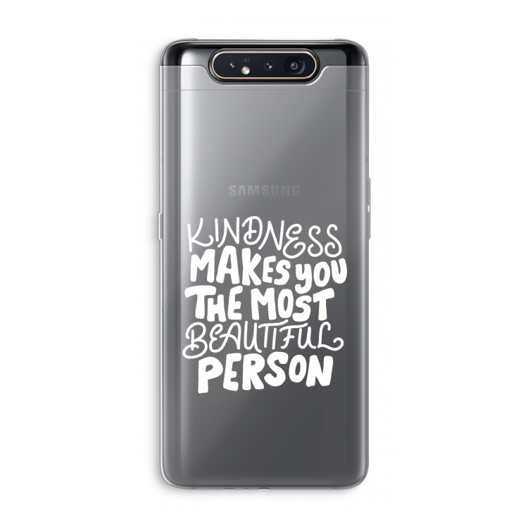 The prettiest: Samsung Galaxy A80 Transparant Hoesje