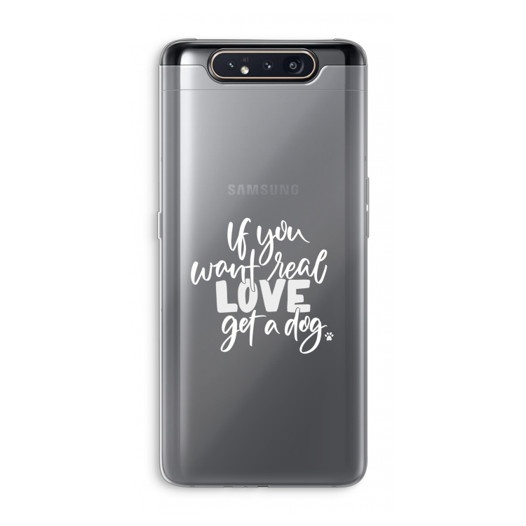 Partner in crime: Samsung Galaxy A80 Transparant Hoesje