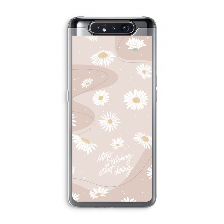 Daydreaming becomes reality: Samsung Galaxy A80 Transparant Hoesje