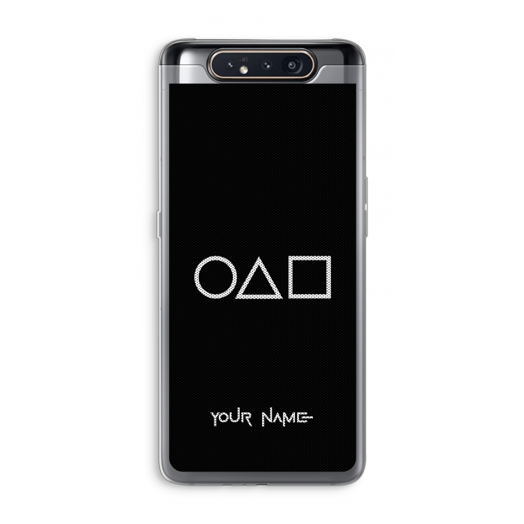 Squid Game: Samsung Galaxy A80 Transparant Hoesje