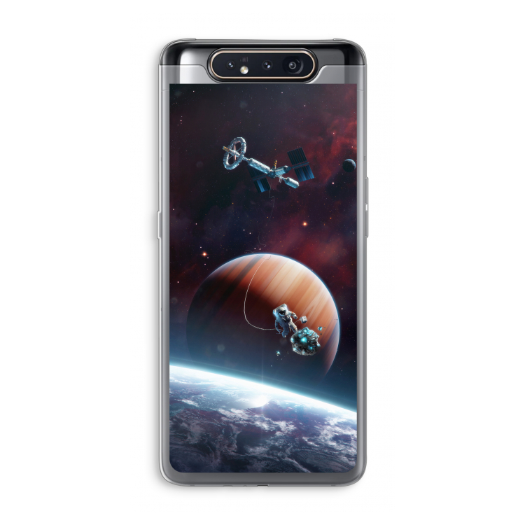Examiner: Samsung Galaxy A80 Transparant Hoesje