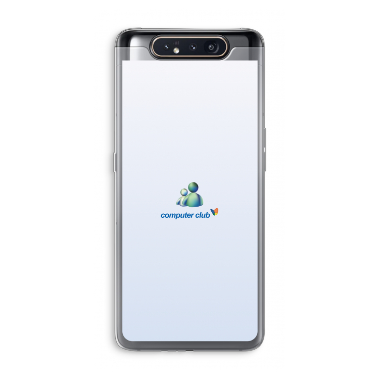 MSN: Samsung Galaxy A80 Transparant Hoesje