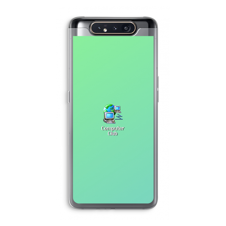 Win98: Samsung Galaxy A80 Transparant Hoesje