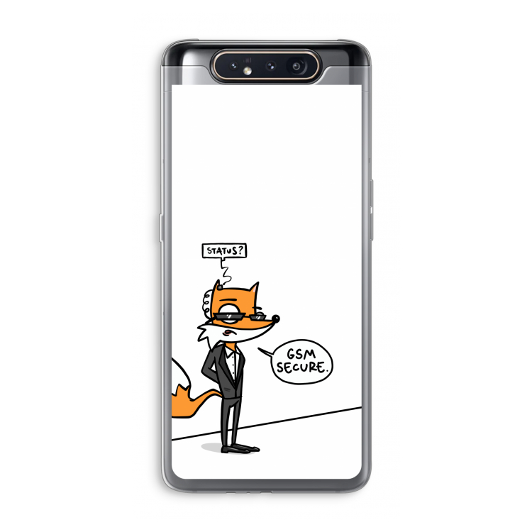 GSM secure: Samsung Galaxy A80 Transparant Hoesje