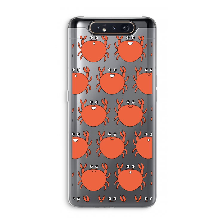Krab: Samsung Galaxy A80 Transparant Hoesje