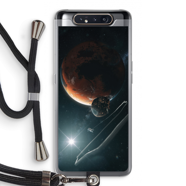 Mars Renaissance: Samsung Galaxy A80 Transparant Hoesje met koord