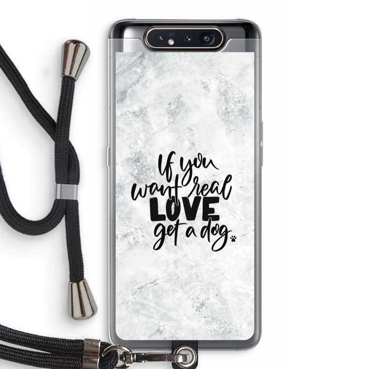 Partner in crime: Samsung Galaxy A80 Transparant Hoesje met koord