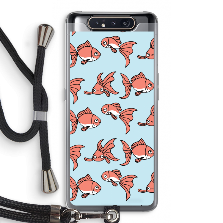 Blub: Samsung Galaxy A80 Transparant Hoesje met koord