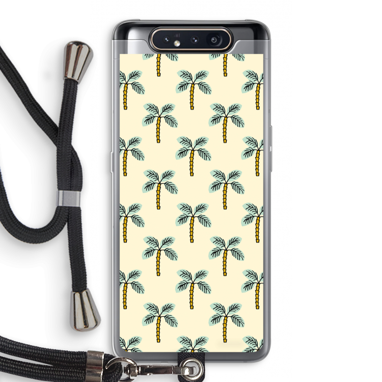 Paradise: Samsung Galaxy A80 Transparant Hoesje met koord