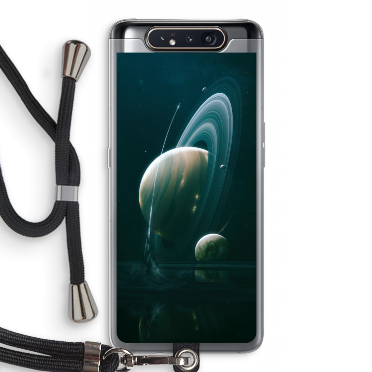 Mercurius: Samsung Galaxy A80 Transparant Hoesje met koord
