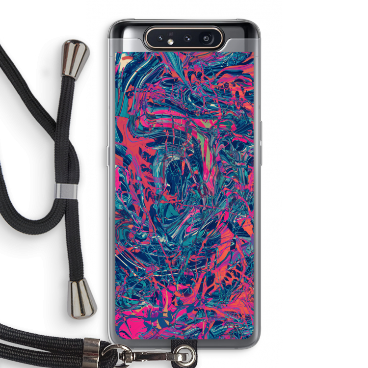 Sleeping Dreams: Samsung Galaxy A80 Transparant Hoesje met koord