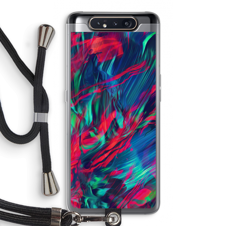Pilgrims Of The Sea: Samsung Galaxy A80 Transparant Hoesje met koord