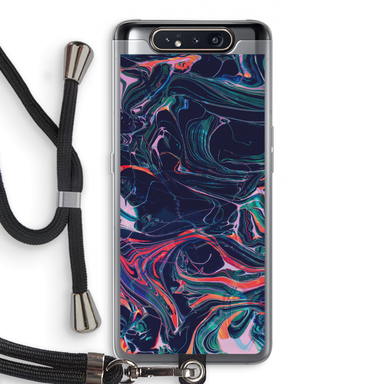 Light Years Beyond: Samsung Galaxy A80 Transparant Hoesje met koord