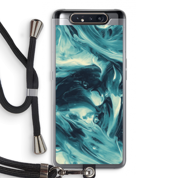 Dreaming About Whales: Samsung Galaxy A80 Transparant Hoesje met koord