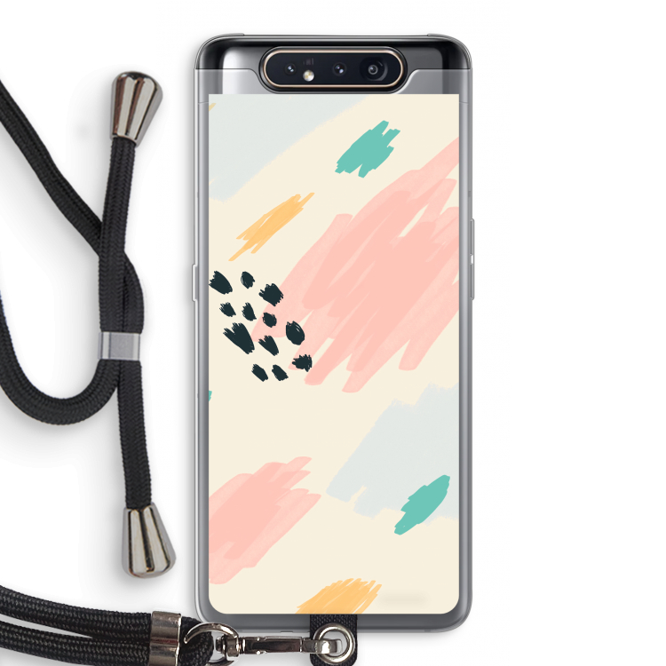 Sunday Chillings: Samsung Galaxy A80 Transparant Hoesje met koord
