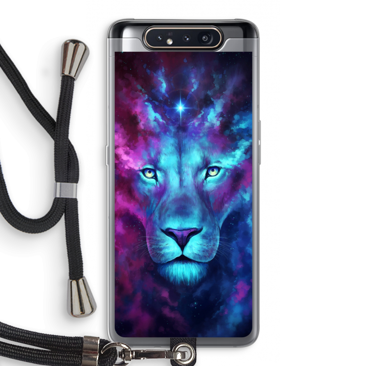 Firstborn: Samsung Galaxy A80 Transparant Hoesje met koord