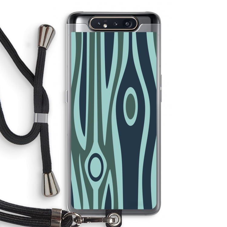 Bast B: Samsung Galaxy A80 Transparant Hoesje met koord
