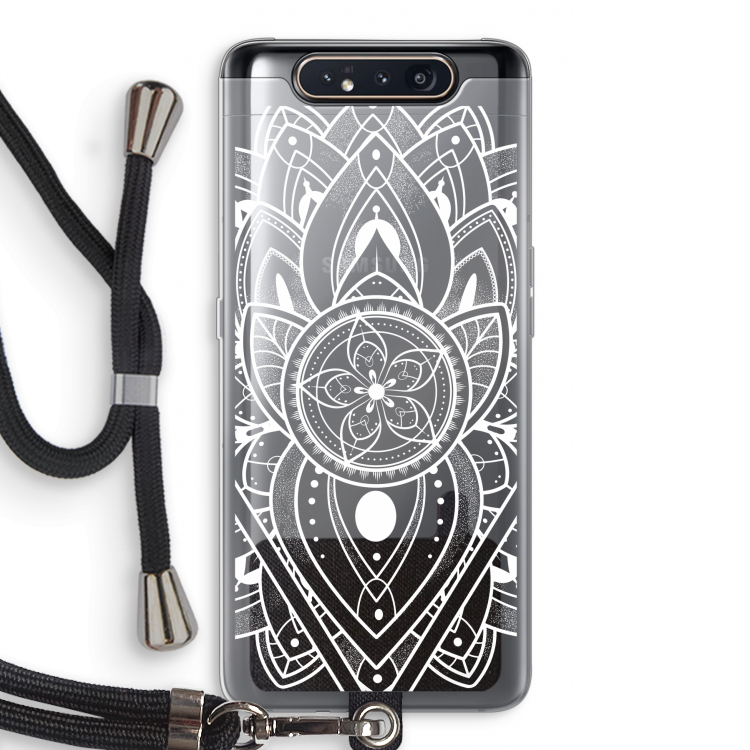 It's Complicated: Samsung Galaxy A80 Transparant Hoesje met koord