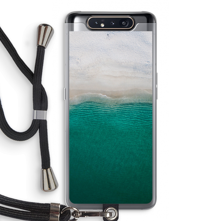 Stranded: Samsung Galaxy A80 Transparant Hoesje met koord