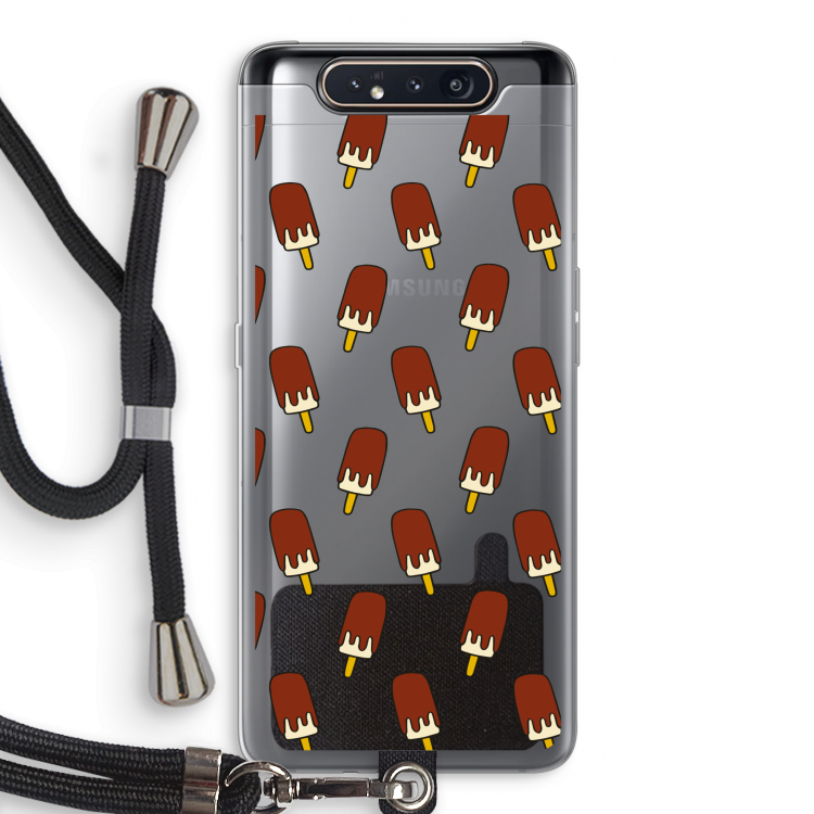 Yummy: Samsung Galaxy A80 Transparant Hoesje met koord