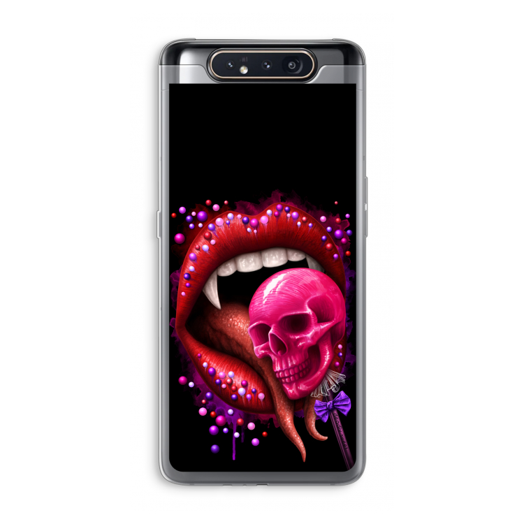 Dodelijk zoet: Samsung Galaxy A80 Transparant Hoesje