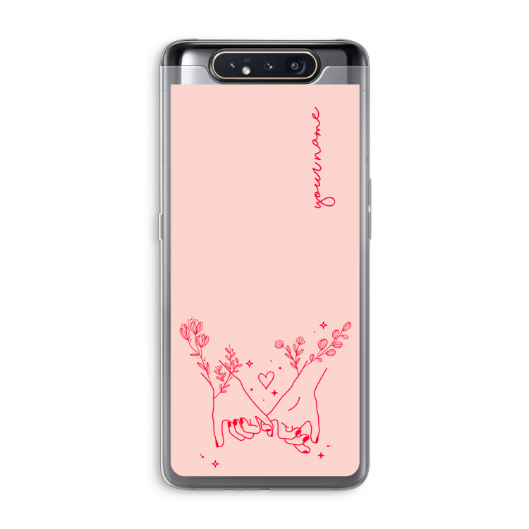 Best Friends: Samsung Galaxy A80 Transparant Hoesje