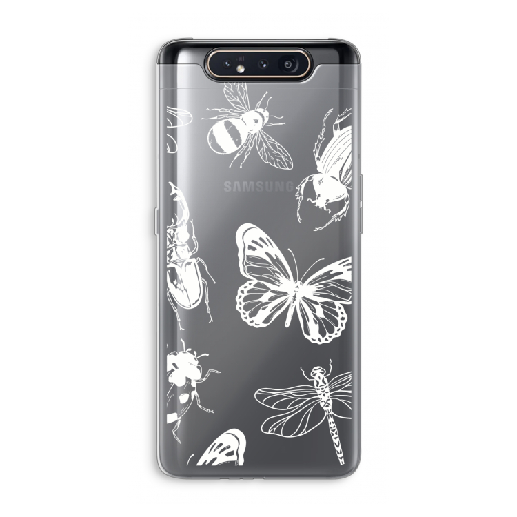 Tiny Bugs: Samsung Galaxy A80 Transparant Hoesje