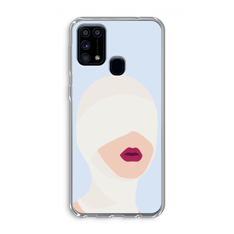 Incognito: Samsung Galaxy M31 Transparant Hoesje