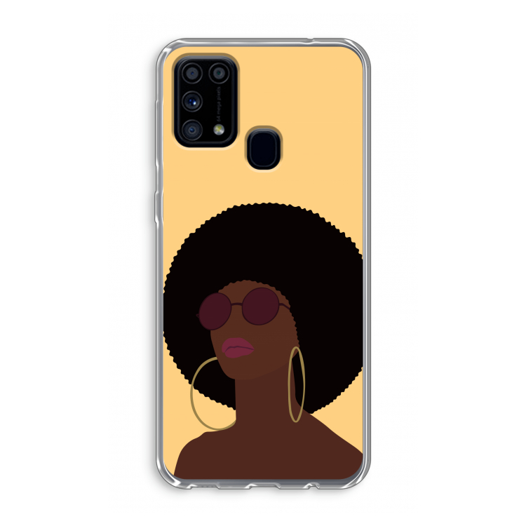Golden hour: Samsung Galaxy M31 Transparant Hoesje