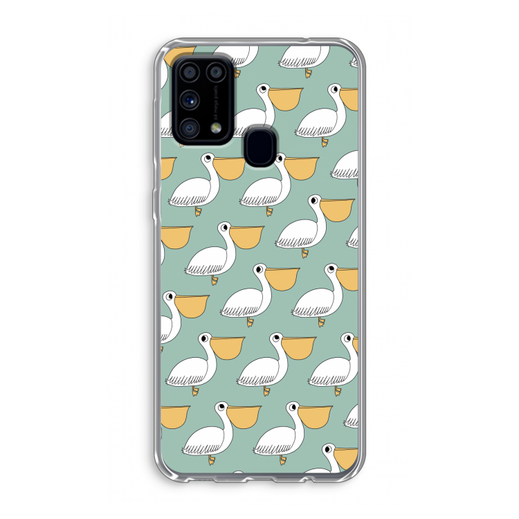 Pelican: Samsung Galaxy M31 Transparant Hoesje