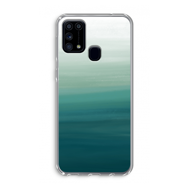Ocean: Samsung Galaxy M31 Transparant Hoesje