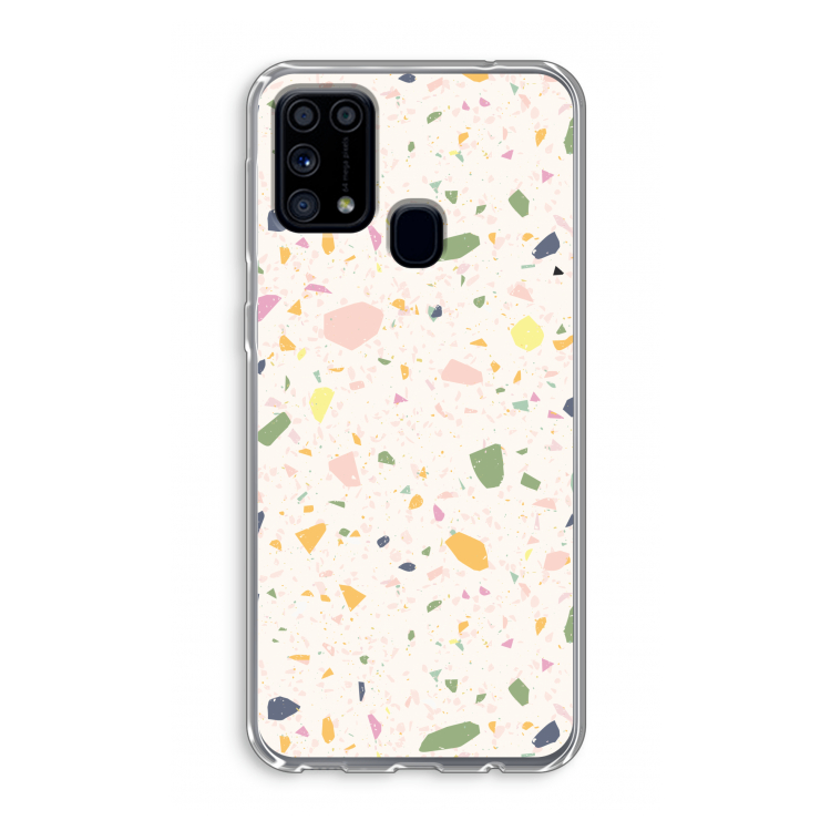 Terrazzo N°21: Samsung Galaxy M31 Transparant Hoesje