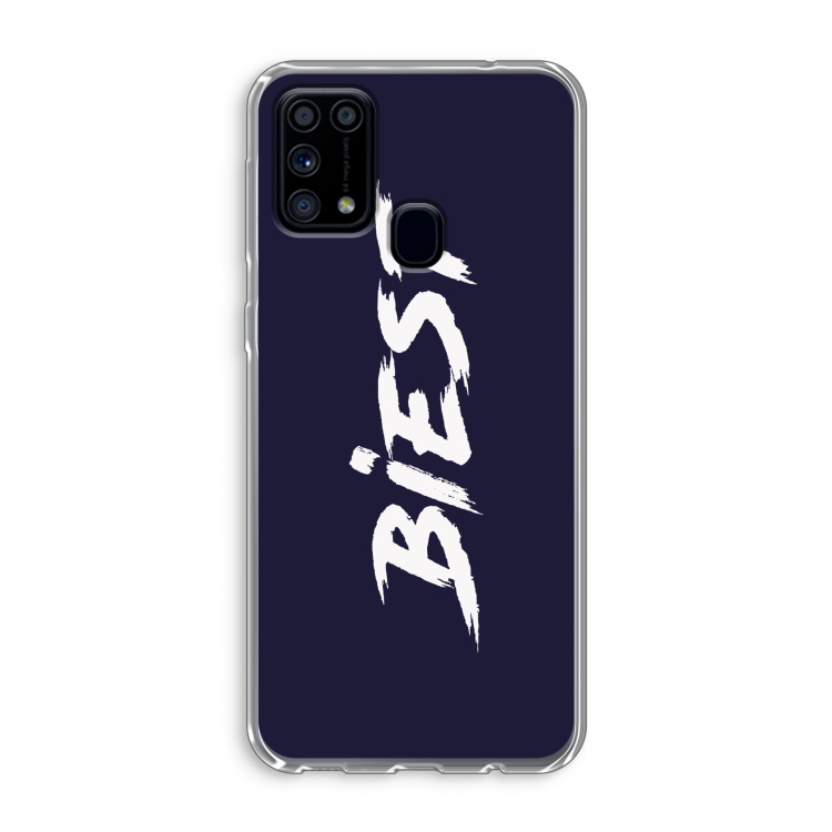 Biest: Samsung Galaxy M31 Transparant Hoesje