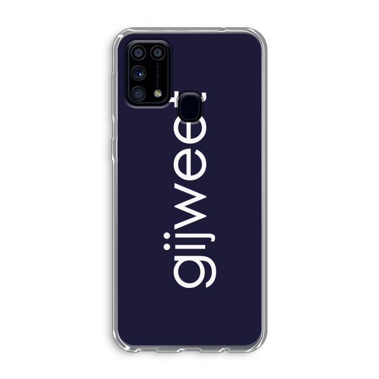 Gijweet: Samsung Galaxy M31 Transparant Hoesje