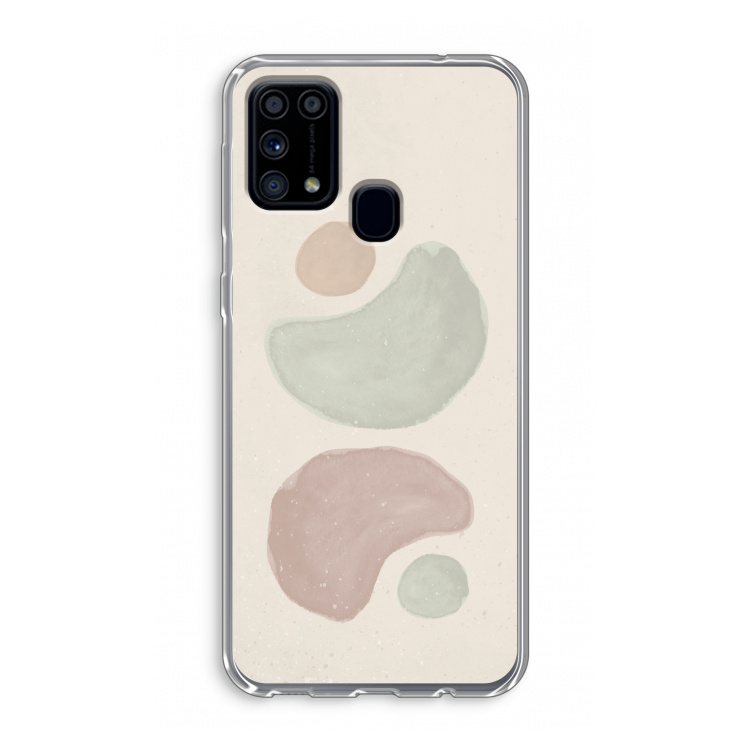 Geo #10: Samsung Galaxy M31 Transparant Hoesje