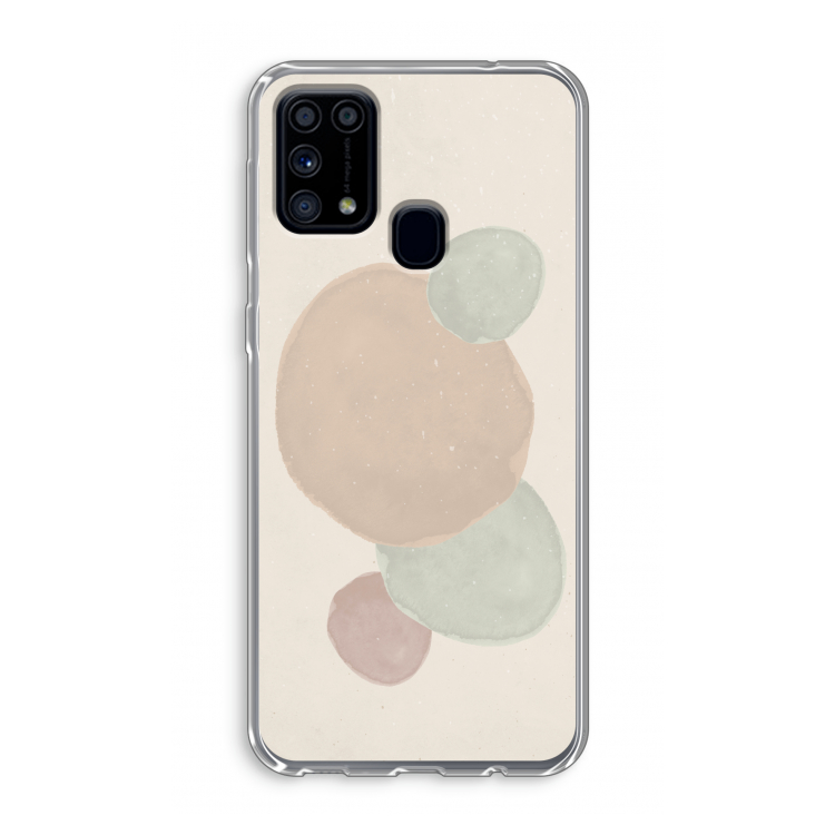 Geo #9: Samsung Galaxy M31 Transparant Hoesje